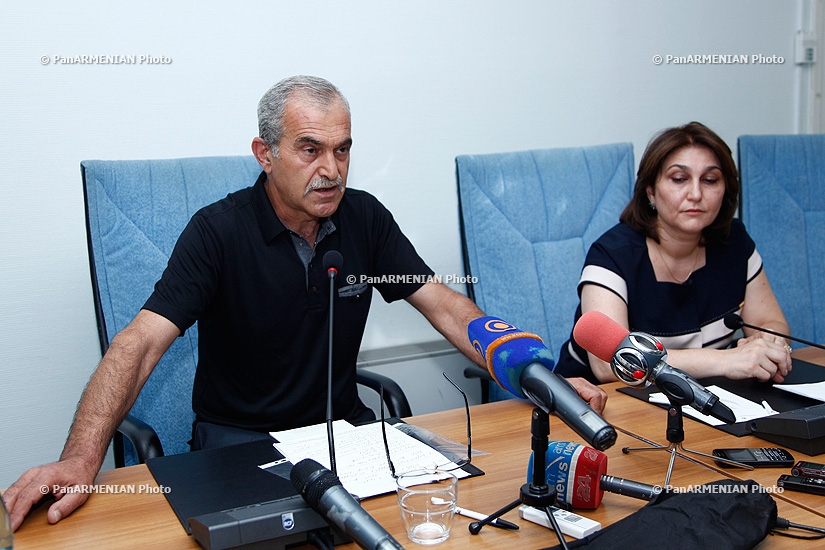 Press conference on the activities of the charity fund Vahe Avetyan