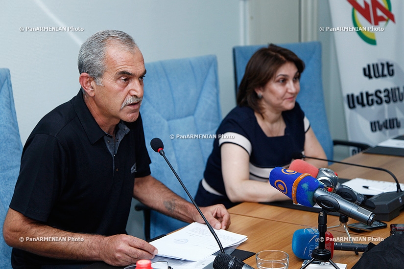 Press conference on the activities of the charity fund Vahe Avetyan