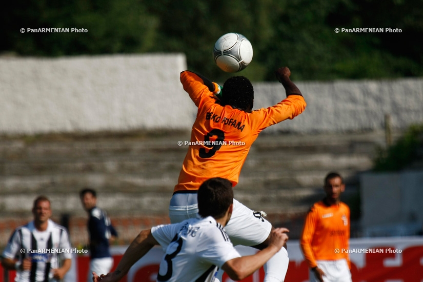 The first match of the Champions League second qualifying round between Armenia’s Shirak FC and Partizan