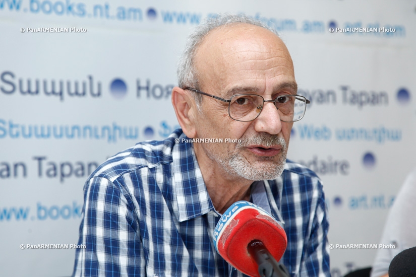 Пресс-конференция главы Ассоциации потребителей Армении Армена Погосяна