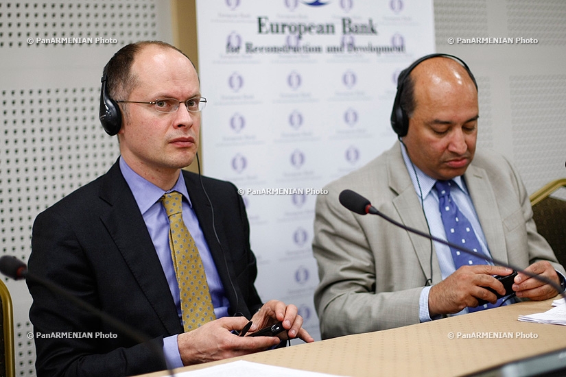 Press conference of Suma Chakrabarti, the President of the European Bank for Reconstruction and Development