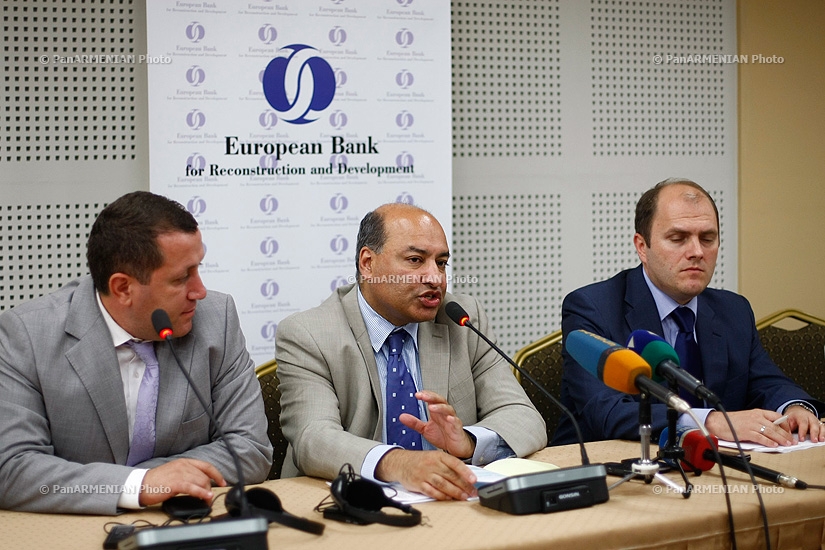 Пресс-конференция президента Европейского банка реконструкции и развития (ЕБРР) Сумы Чакрабарти