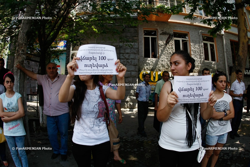 I Won't Pay 150 Drams protest: Day 2