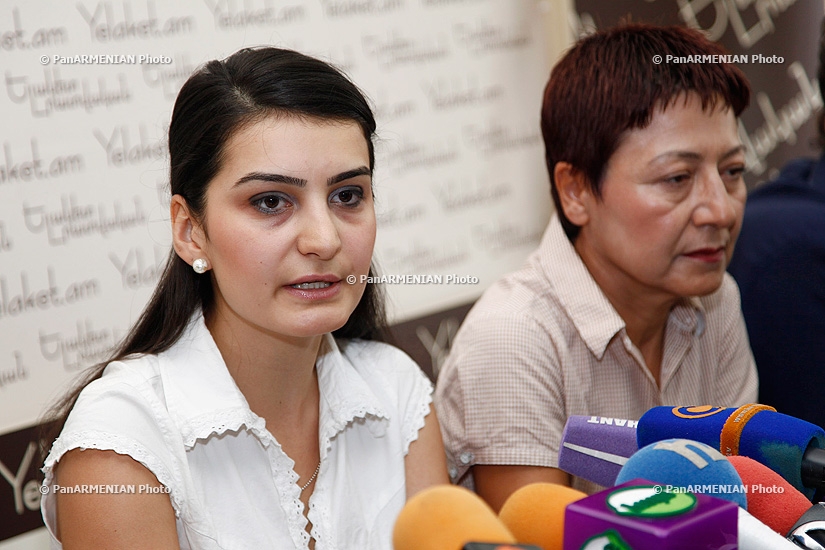 Press conference of Tatevik Khachatryan, Armen Alaverdyan and Susanna Tadevosyan