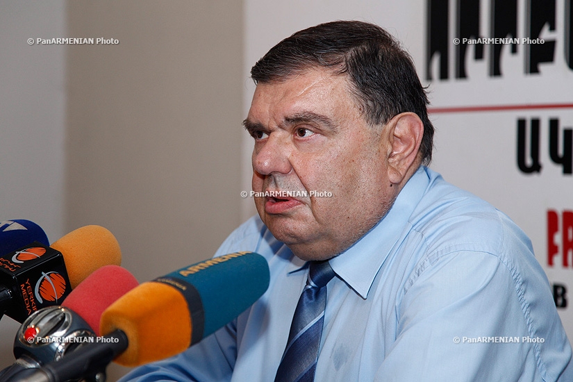 Press conference of Gaspar Karapetyan, the Chairman of Hay Dat Committee of Europe 