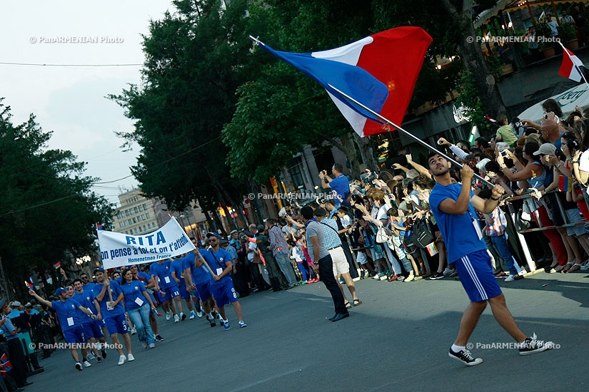 Armenian General Athletic Union (Homenetmen) Games opening ceremony