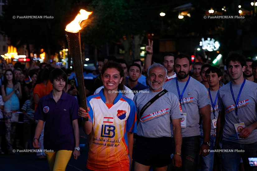 Церемония открытия игр Армянского Всеобщего Физкультурного Союза (АВФС)
