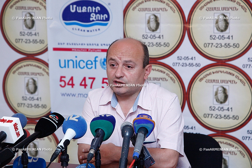 Press conference of Stepan Safaryan