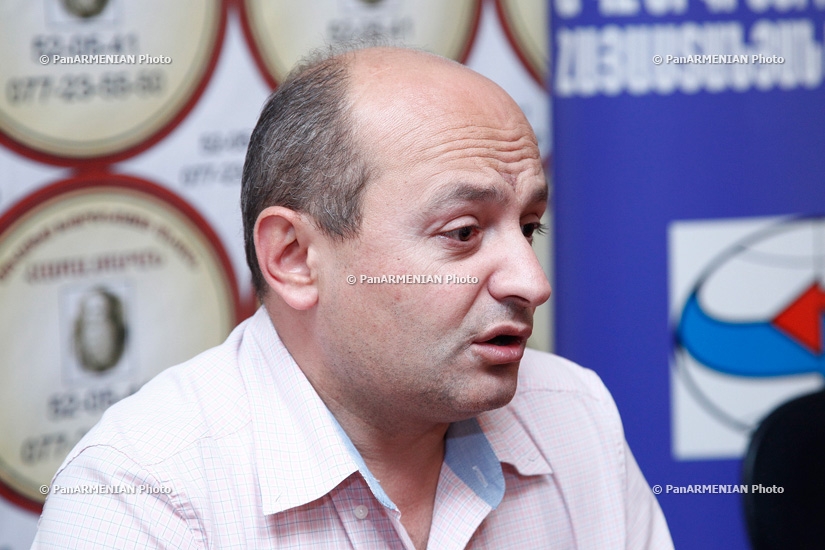 Press conference of Stepan Safaryan