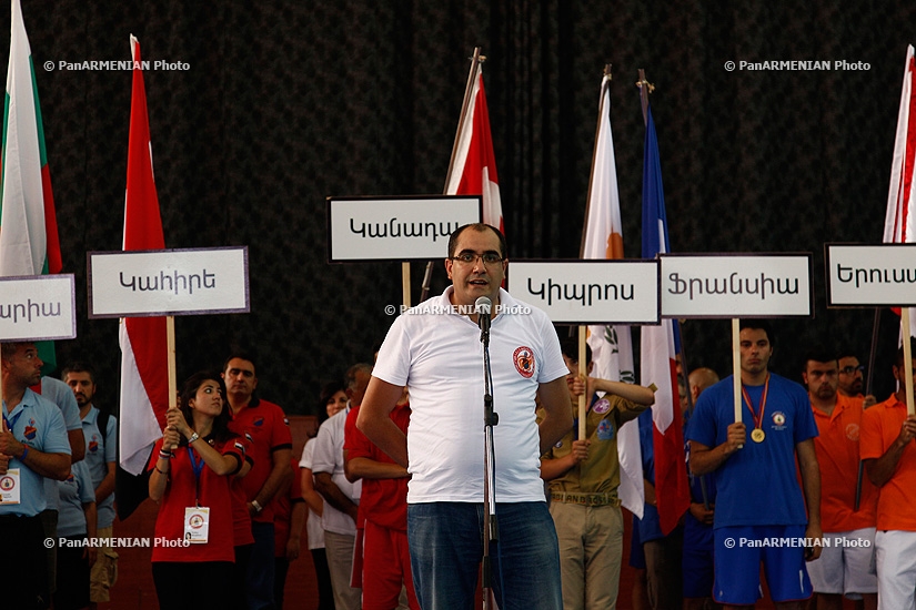 Церемония закрытия игр Армянского Всеобщего Физкультурного Союза (АВФС)