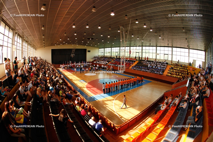 Armenian General Athletic Union (Homenetmen) Games closing ceremony 