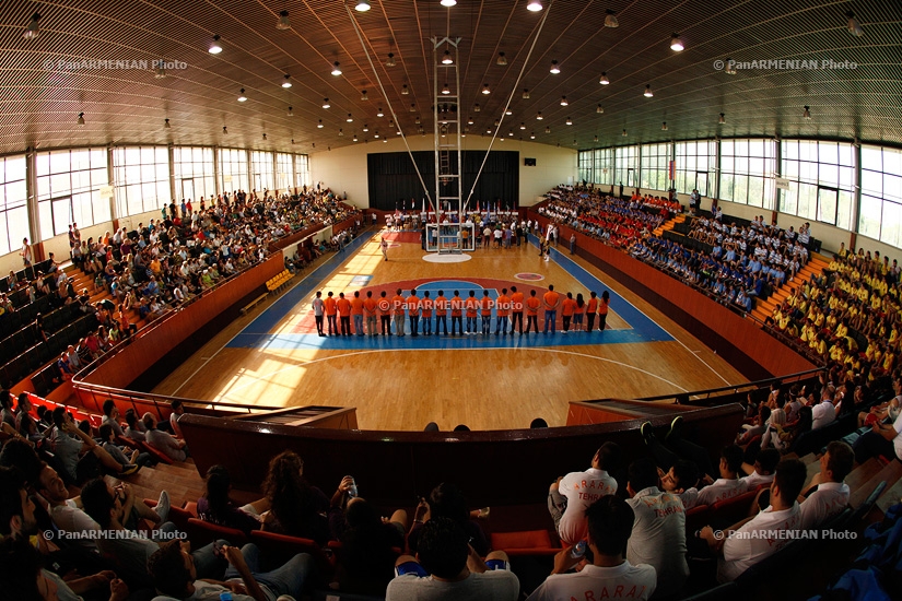 Armenian General Athletic Union (Homenetmen) Games closing ceremony 