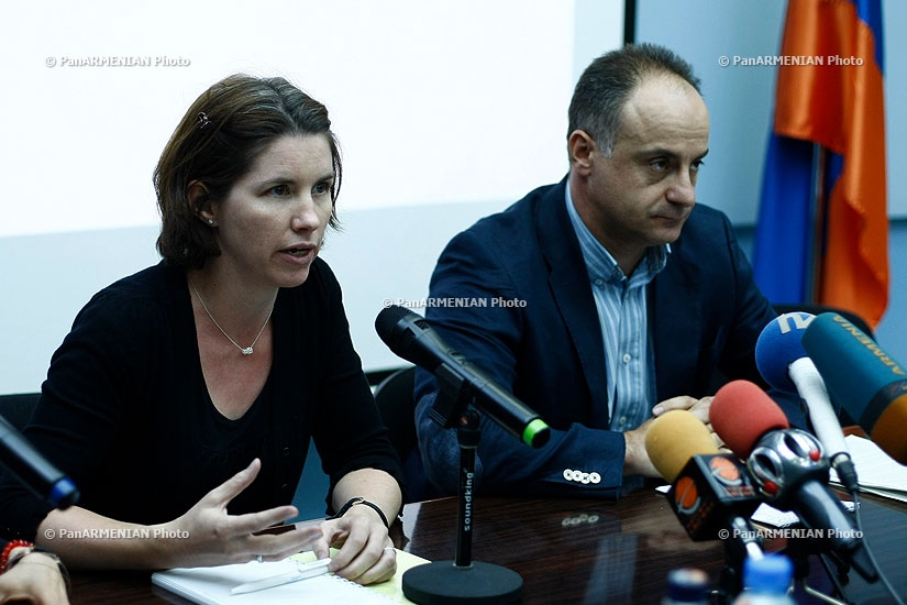 Press conference of representatives of the United Nations Population Fund and Refugee Agency