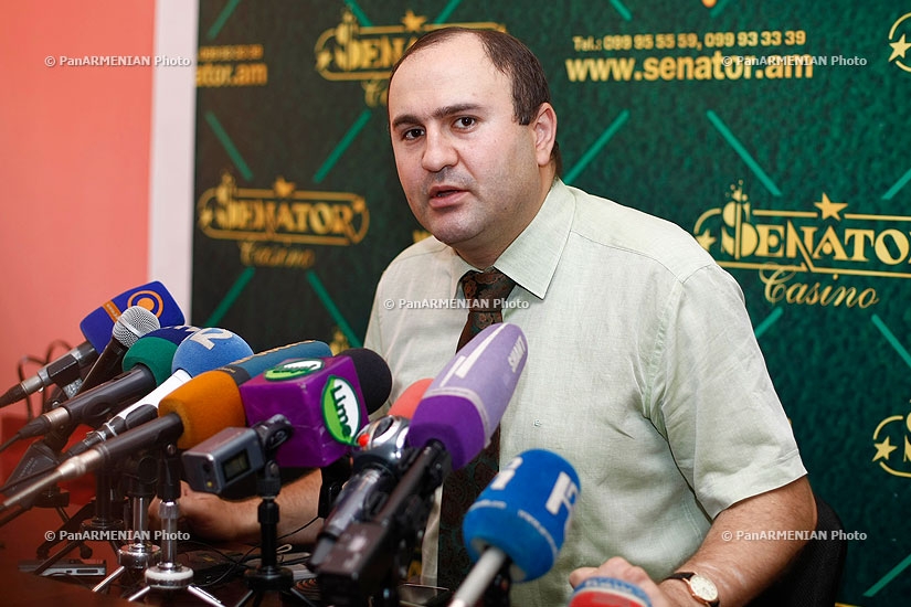 Press conference of military expert David Jamalyan