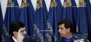 Министр по чрезвычайным ситуациям РА Армен Ерицян и  ген.директор компании VivaCell MTS Ральф Йирикян подписали меморандум о взаимопомощи