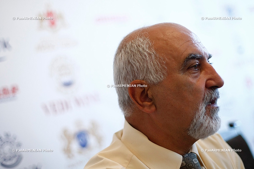 Press conference of National Self Determination Union's leader Paruyr Hayrikyan