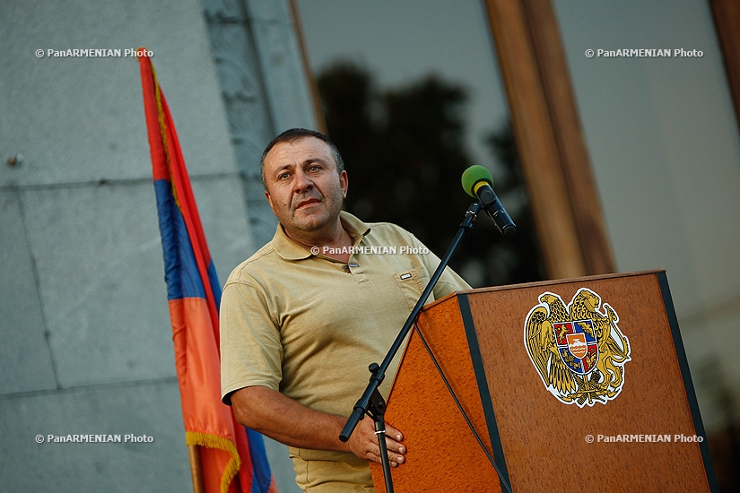 Public meeting- concert, dedicated to the 23nd anniversary of Declaration of Independence of the Republic of Armenia