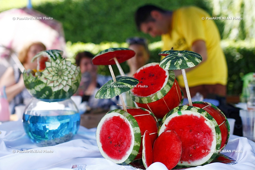 Yerevan’s Swan Lake hosts Watermelon Fireworks entertainment event