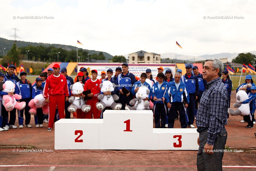 Tsakhkadzor hosts Best Athletic Family 2013 tournament finals
