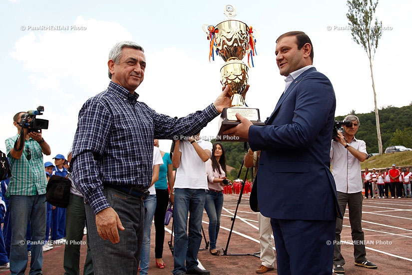 Tsakhkadzor hosts Best Athletic Family 2013 tournament finals