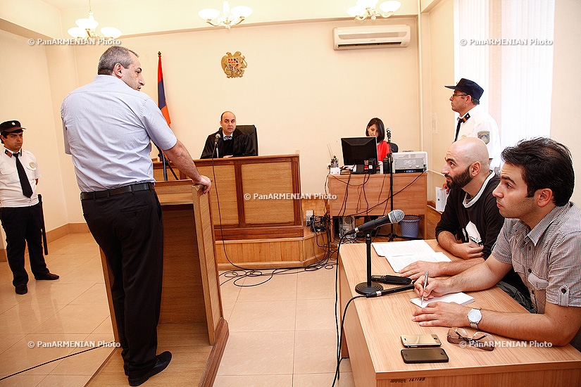 Regular hearing of Yeghia Nersisyan
