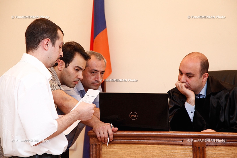 Regular hearing of Yeghia Nersisyan