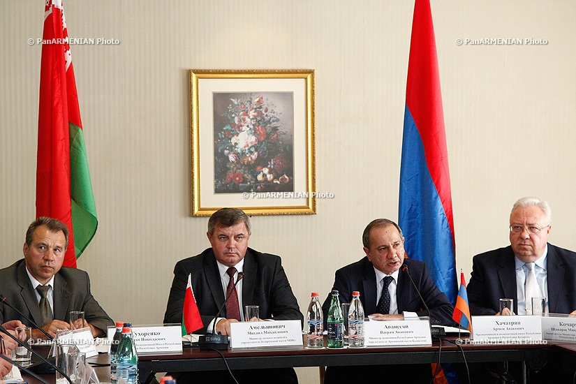 10-ое заседание армяно-белорусской межправительственной комиссии