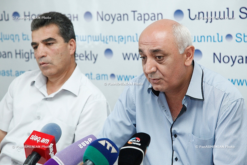 Press conference of Karabakh war veterans