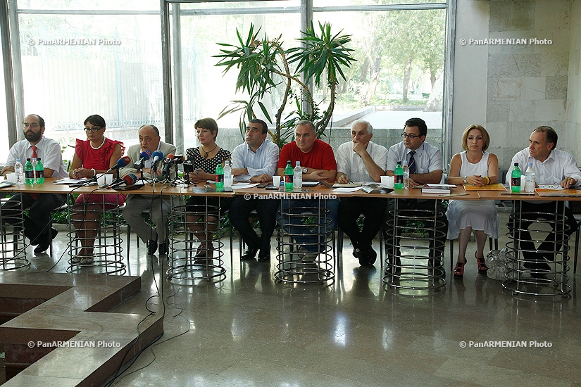 Press conference on the new theater season of theatres, acting under the direction of RA Ministry of Culture