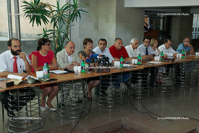 Press conference on the new theater season of theatres, acting under the direction of RA Ministry of Culture