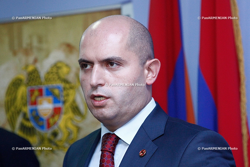 Press conference of Education and Science Minister Armen Ashotyan 