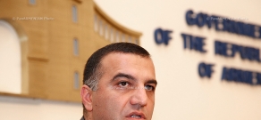 Пресс-конференция Министра труда и социальных вопросов Армении Артема Асатряна
