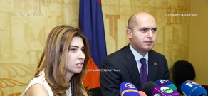 Meeting of Armenian Minister of  Education and Science Armen Ashotyan with the representatives of Youth Council members of public council