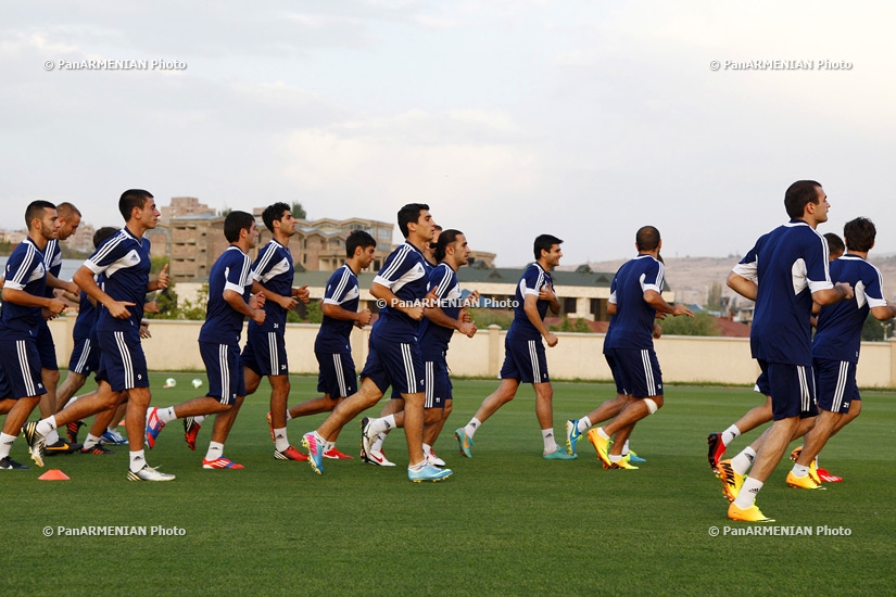 Armenian National Team open training  