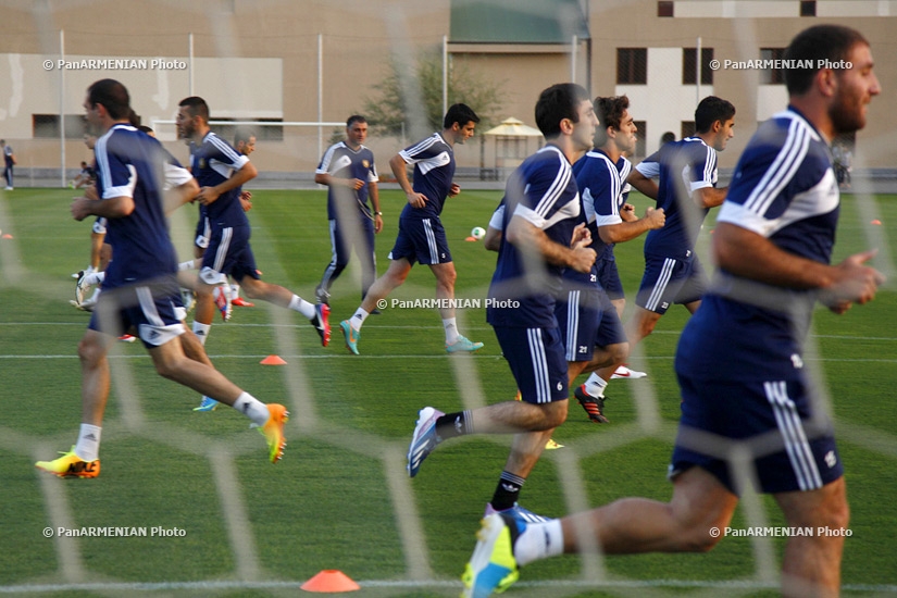 Открытая тренировка Национальной сборной Армении