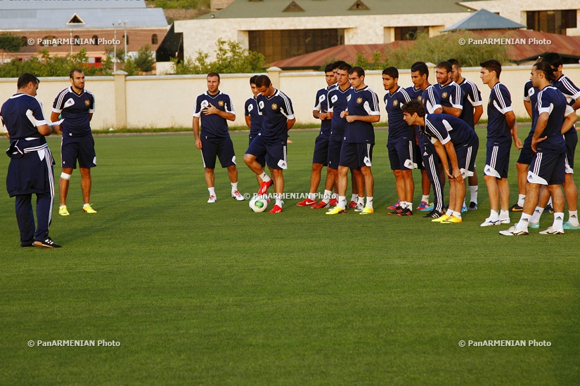Armenian National Team open training  