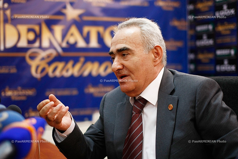 Press conference of Republican parliamentary faction leader Galust Sahakyan