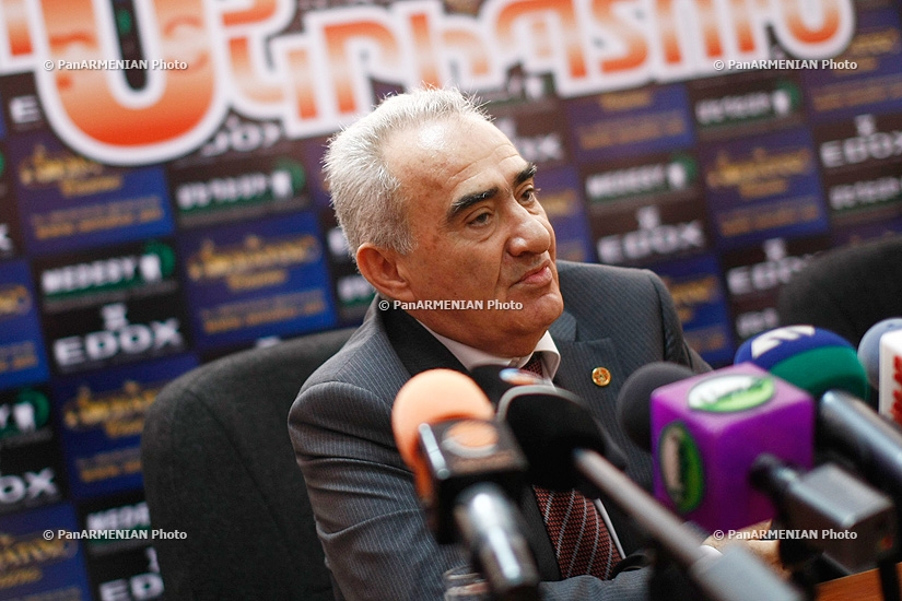 Press conference of Republican parliamentary faction leader Galust Sahakyan