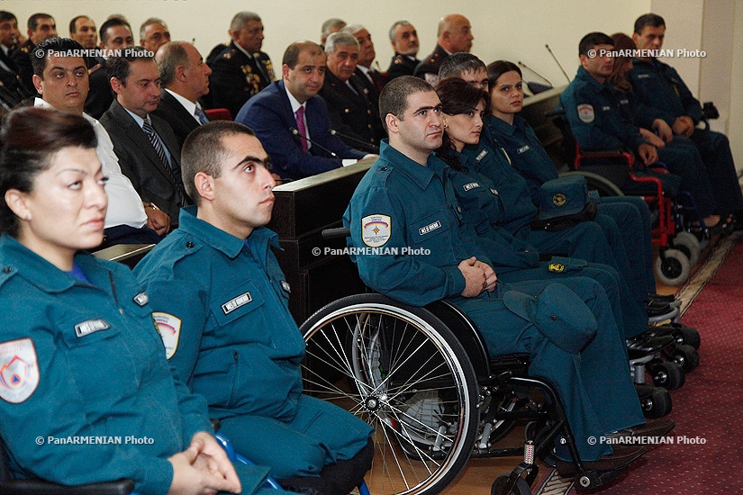 The opening ceremony of the new memorial dedicated to the rescuer