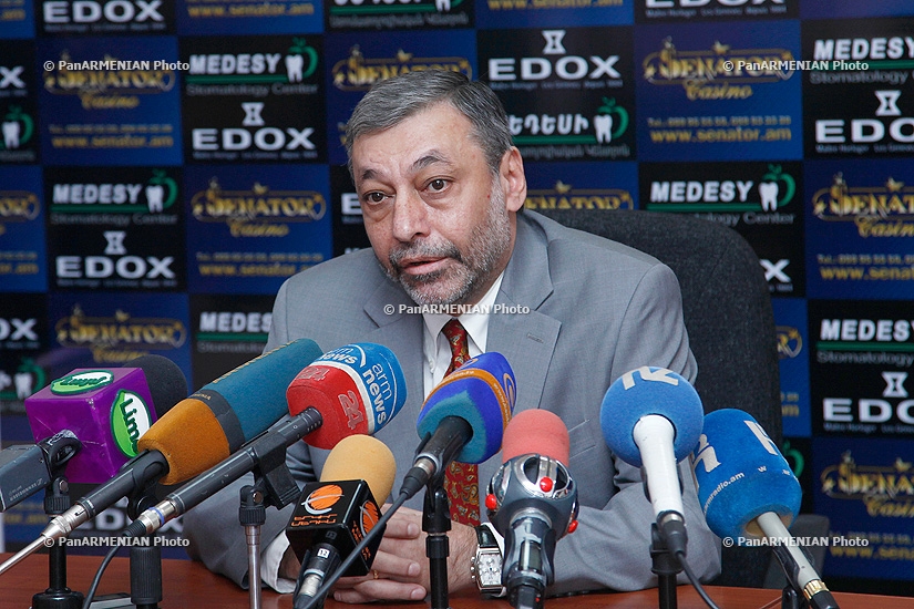 Press conference of Alexander Arzumanyan