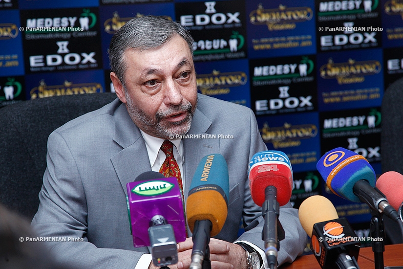 Press conference of Alexander Arzumanyan