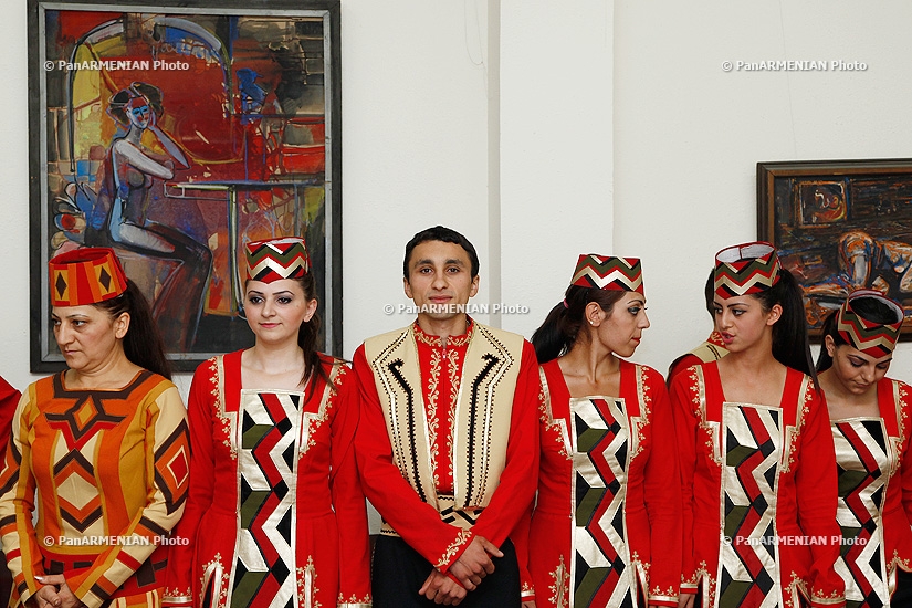 Press conference of the representatives of “Maratuk” ethnographic song and dance ensemble 