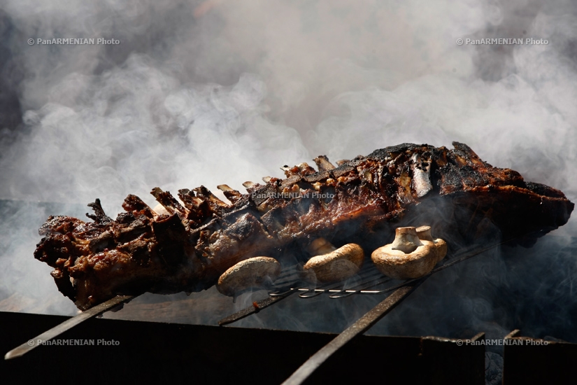 Barbecue Festival 2013 in Akhtala