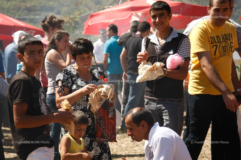 Barbecue Festival 2013 in Akhtala
