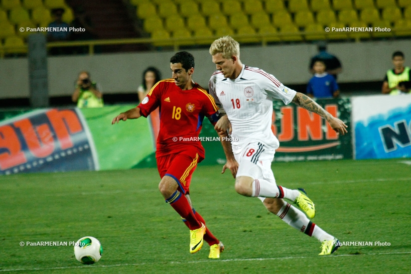 Armenia - Denmark football match 