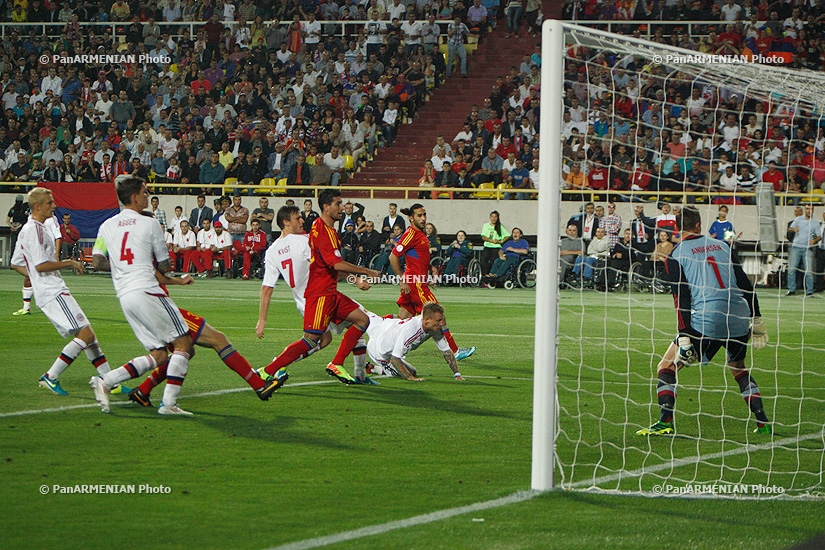 Armenia - Denmark football match 