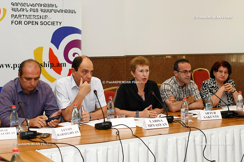 Discussion on human values and prevention of violence against human rights activists in Armenia 