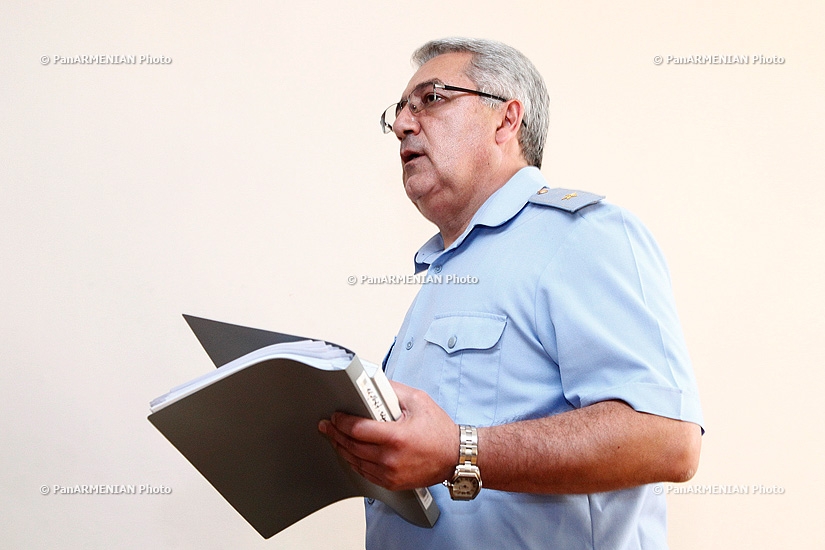 Пресс-конференция начальника Следственной службы минобороны Армении, генерал-майора Армена Арутюняна