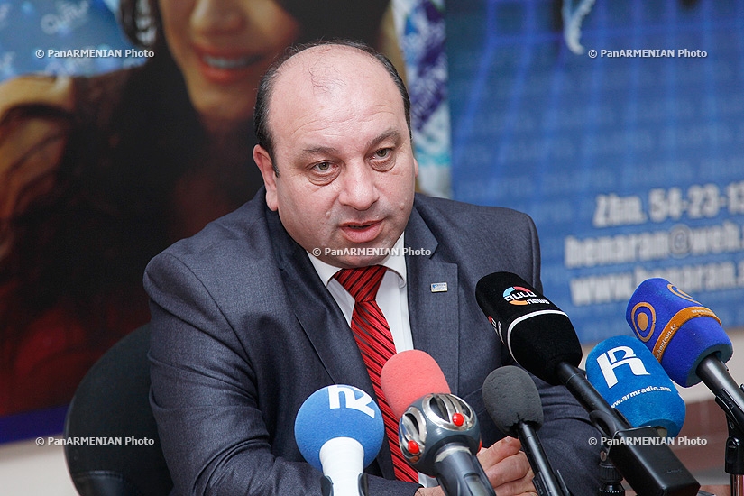 Press conference of Hovhannes Margaryan