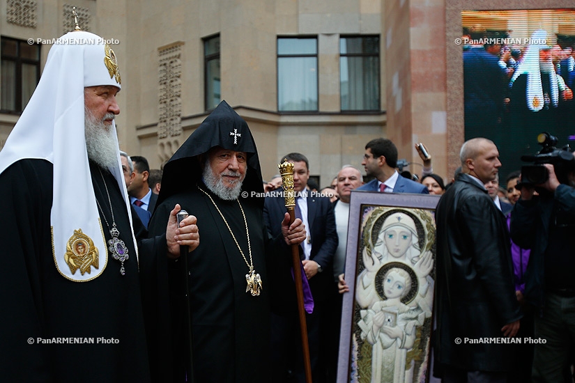 Тhe opening of exhibits titled Armenians of Moscow and Historic Journey 